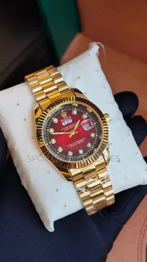 Affordable Rolex Gents Watch. Gold/Silver/Black/Blue.