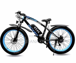 Rugged Blue Fat Tire Bike – Adventure-Ready 26-Inch Bicycle 