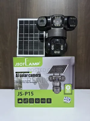Jsotlamp Js-P15 Ai Solar CCTV Camera