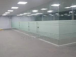 Frosted Glass Partitions