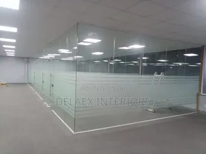 Frosted Glass Partitions