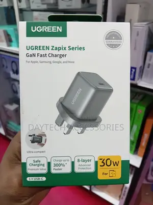 The UGREEN 30W USB-C GaN Fast Charger (Model X513)