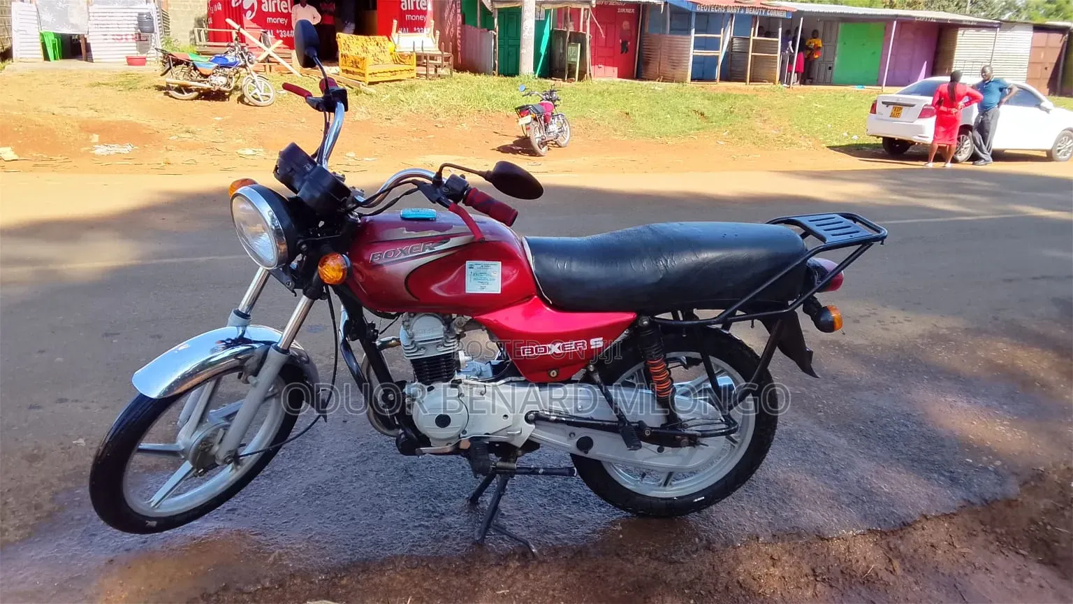 Bajaj Boxer 100 2021 Red