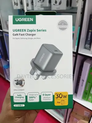 Ugreen X513 30w Fast Charger Uk With 1 USB-C Port