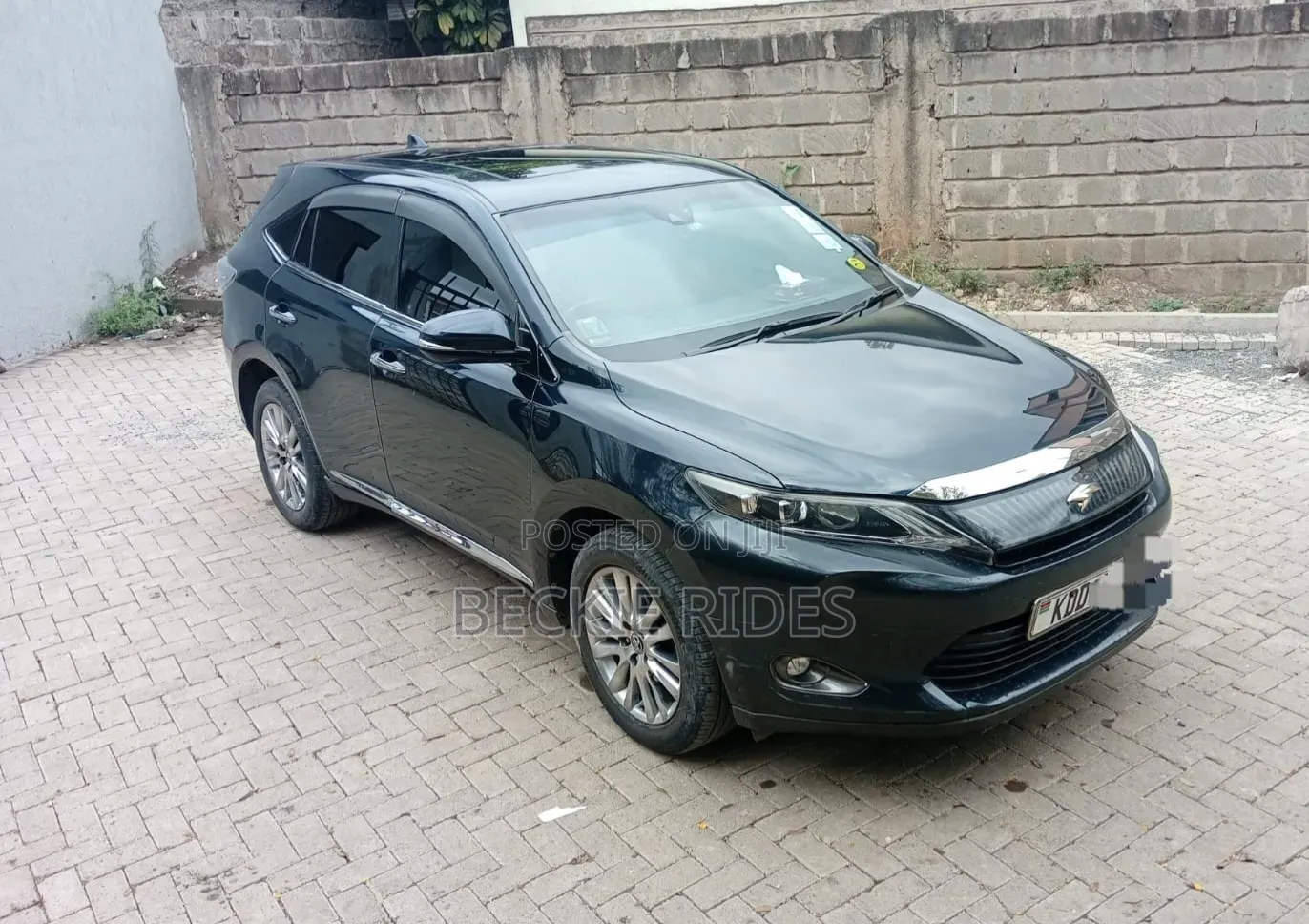 Toyota Harrier 2015 Matt Black