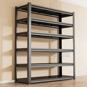 Office Furniture; 5 -Tier Metallic Garange Storage Rack