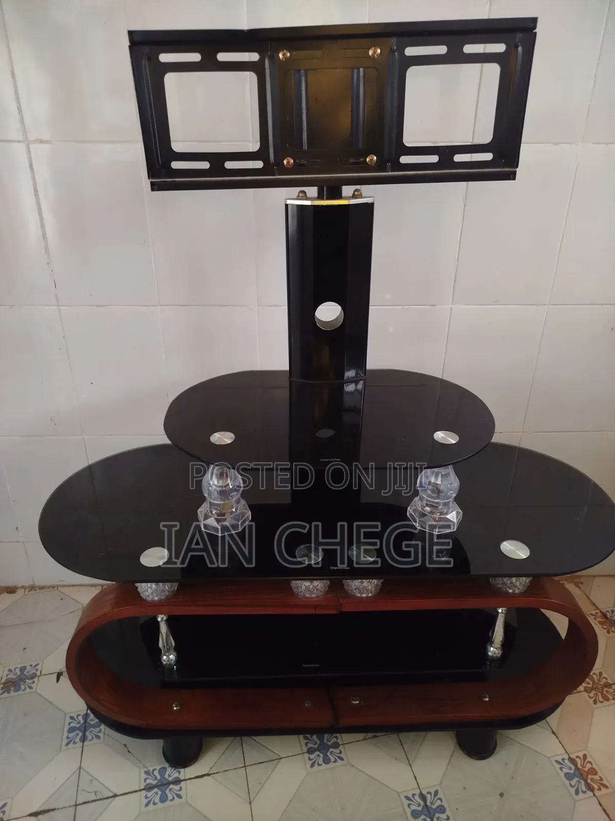 Glass TV Stand (45 Inch and Above)