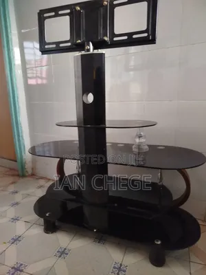 Glass TV Stand (45 Inch and Above)