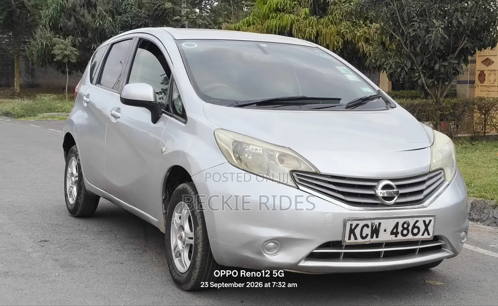 Nissan Note 2012 Silver