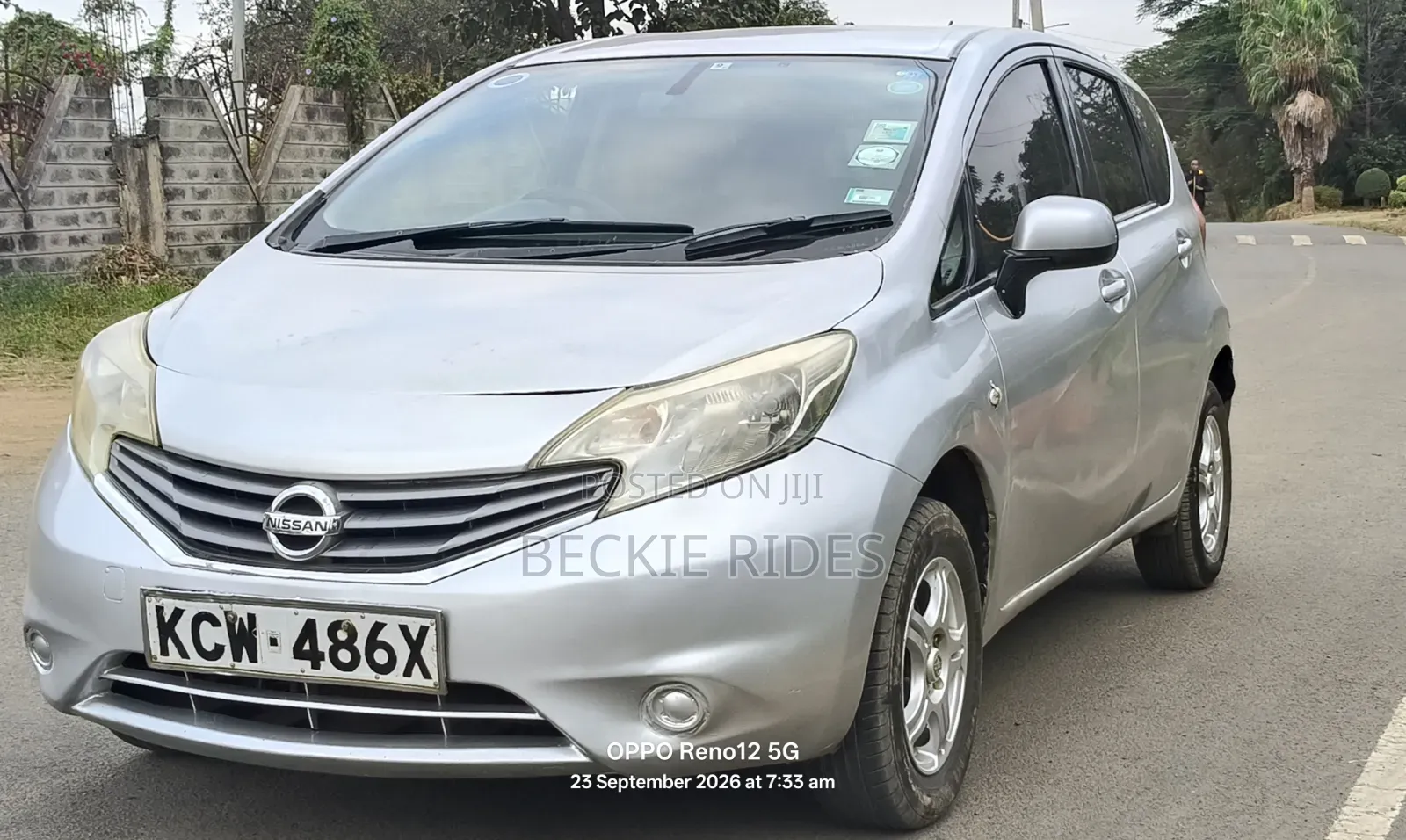 Nissan Note 2012 Silver