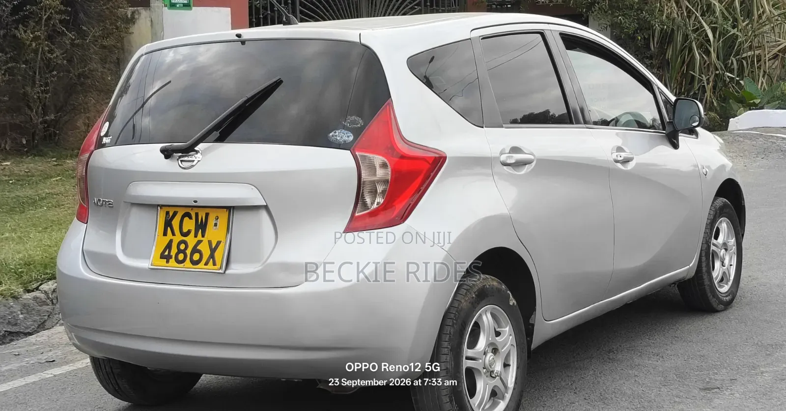 Nissan Note 2012 Silver