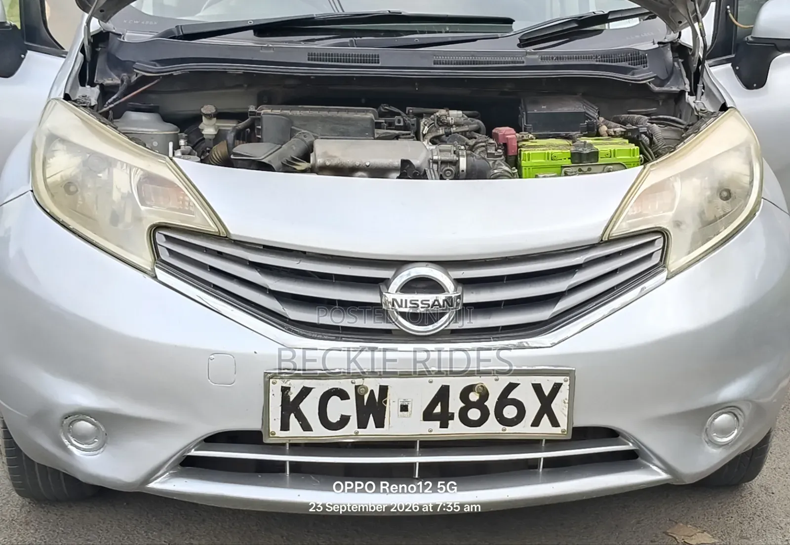 Nissan Note 2012 Silver