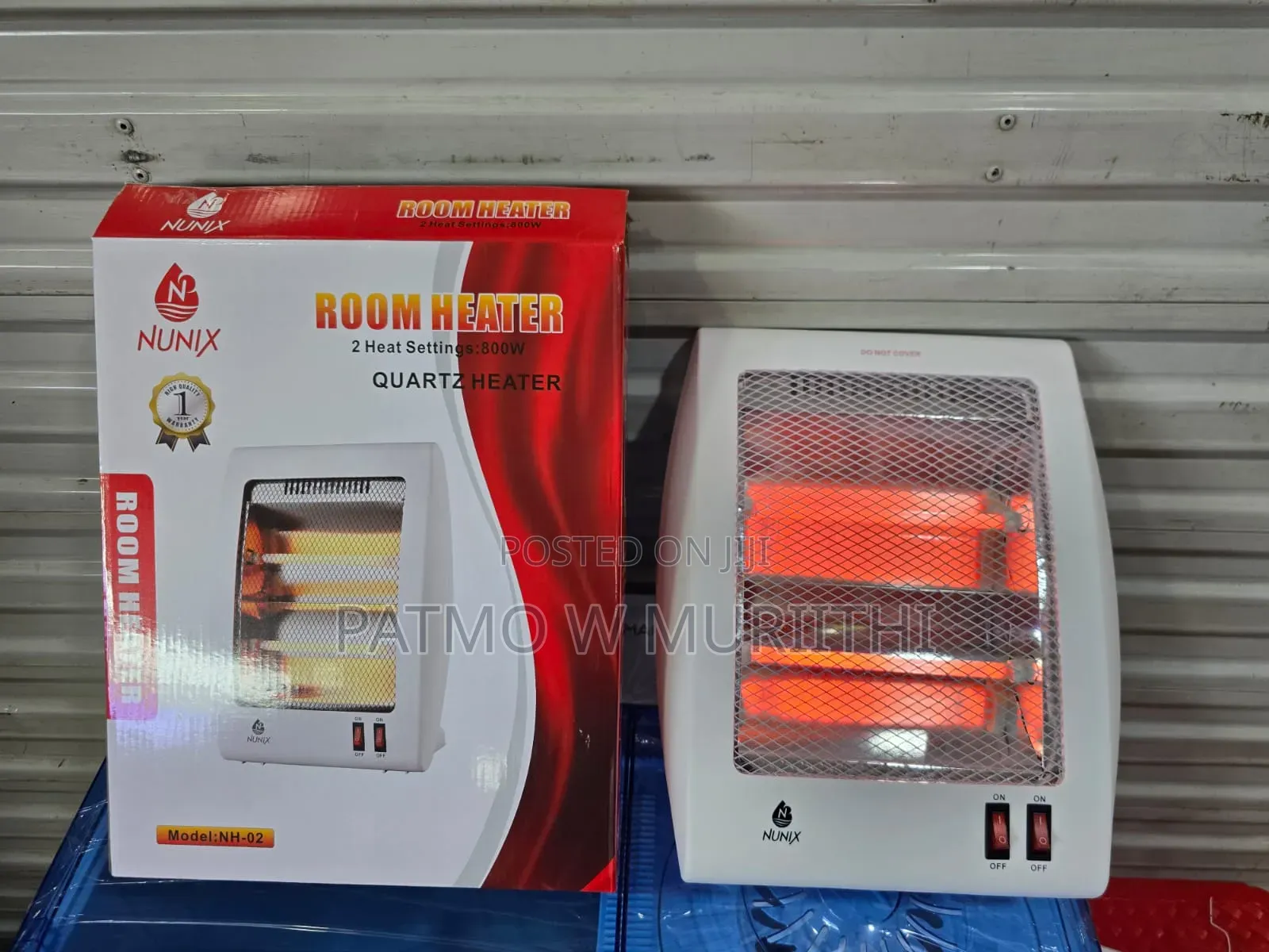 Nunix Room Heater 800W