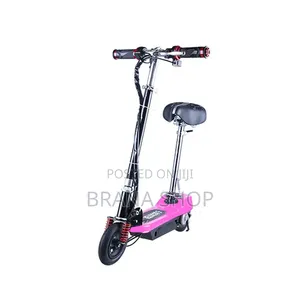 Stylish Electric Scooter – Pink Off-Road Ride 