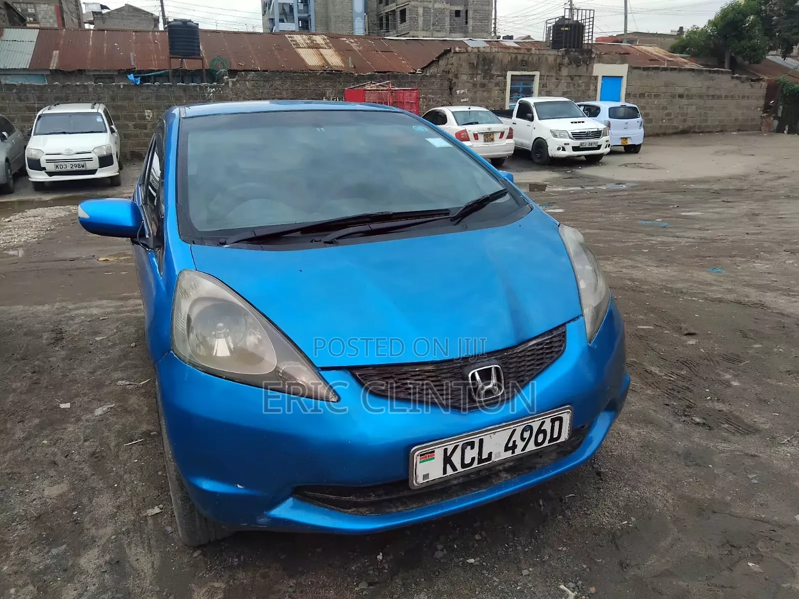 Honda Fit Automatic 2010 Blue