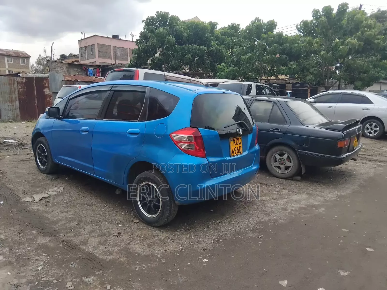 Honda Fit Automatic 2010 Blue