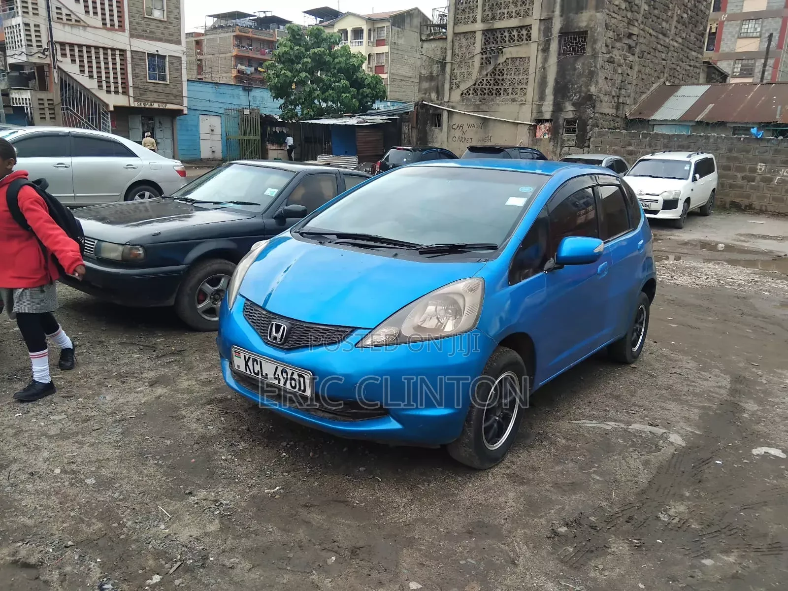Honda Fit Automatic 2010 Blue