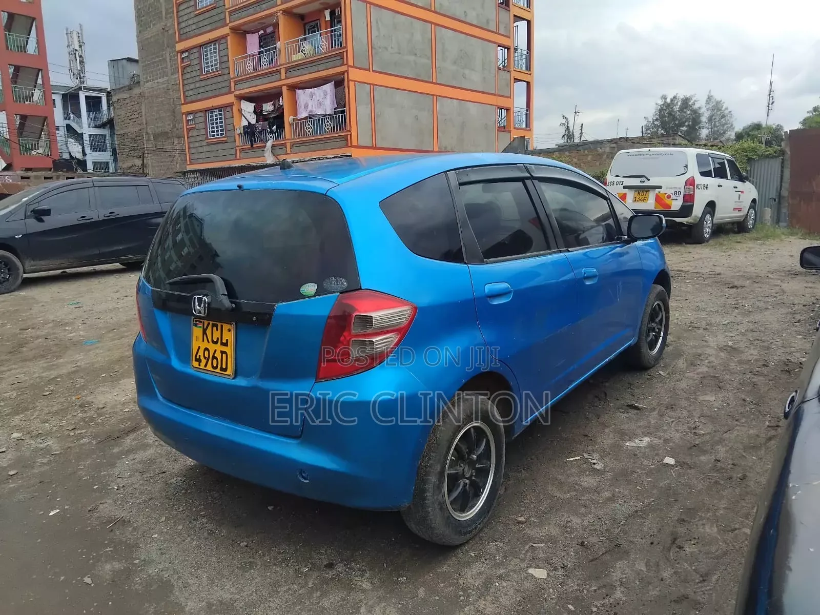 Honda Fit Automatic 2010 Blue