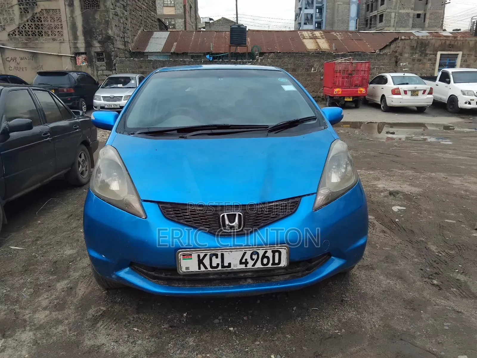 Honda Fit Automatic 2010 Blue