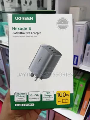 UGREEN Nexode S 100W 4-Port Charger - Gray