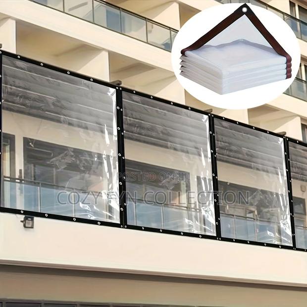 Balcony Covers PVC Clear