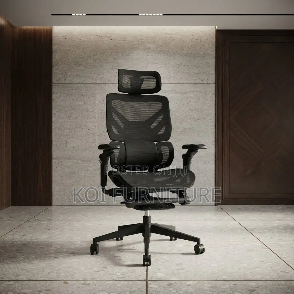 Office Chairs; Executive Orthopedic Chair With 6D Armrests