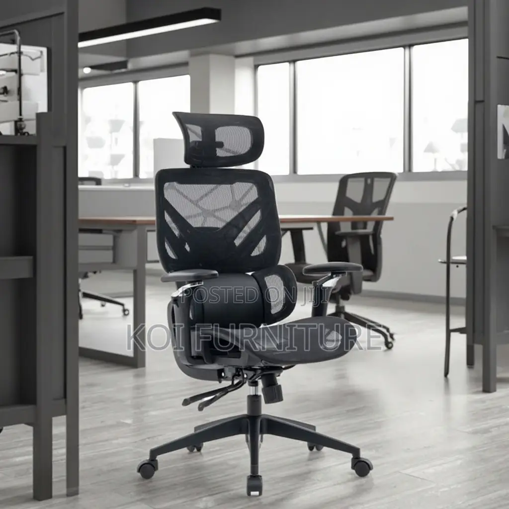 Office Chairs; Executive Orthopedic Chair With 6D Armrests