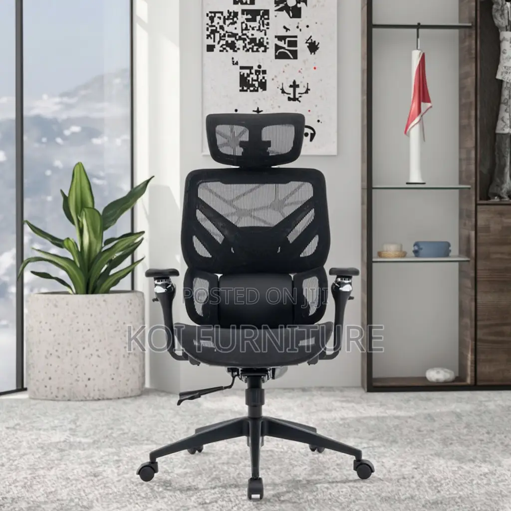 Office Chairs; Executive Orthopedic Chair With 6D Armrests