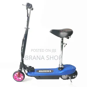 Rugged Blue Electric Scooter – Foldable Off-Road Style 