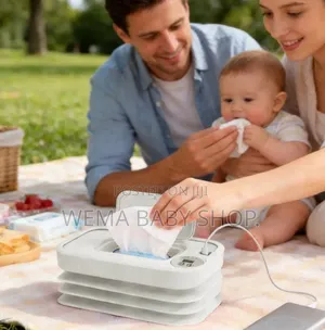 Digital Colapsible/Foldable baby Wipes Warmer and Dispenser