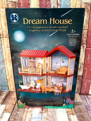 113 Pieces Kids DREAM HOUSE