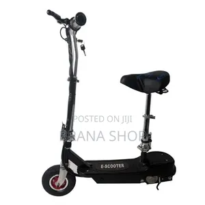 Rugged Black Off-Road Electric Scooter – Outdoor Ride 