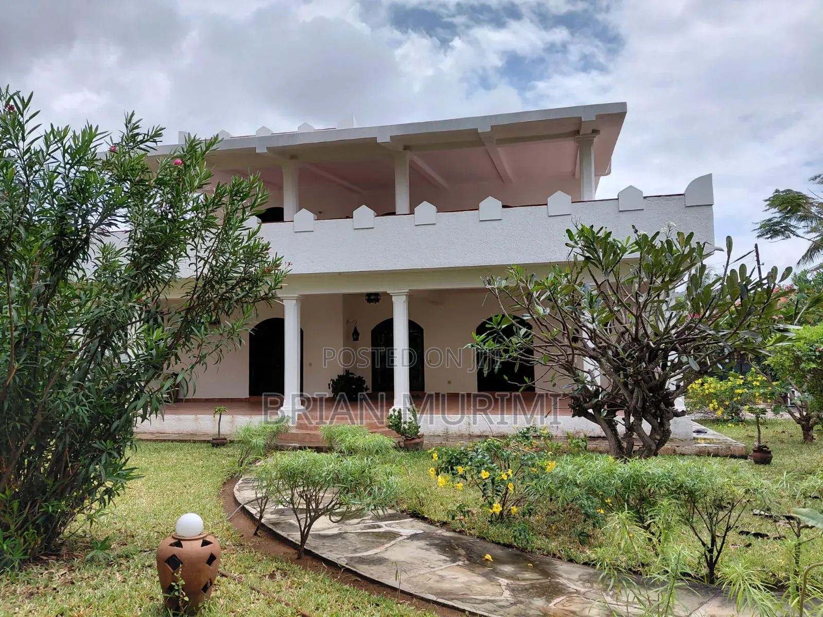 Furnished 5bdrm Villa in Watamu Estate for sale