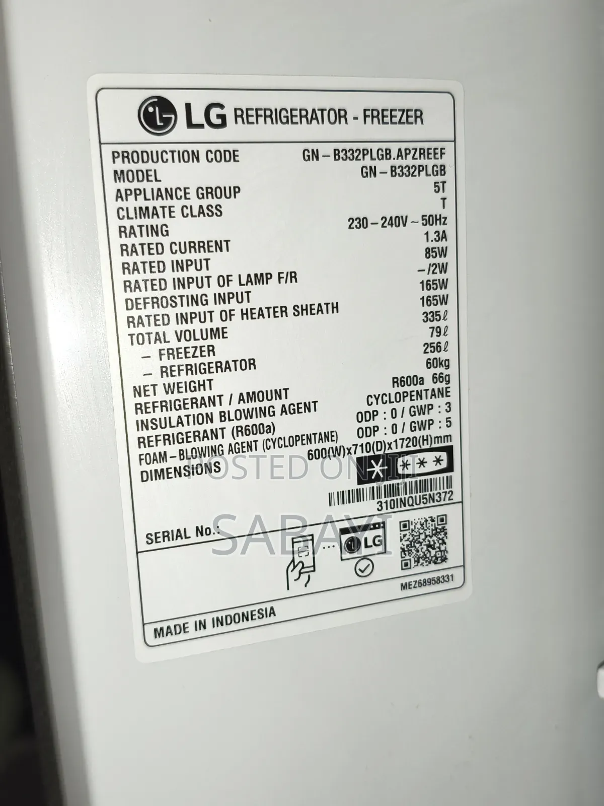 LG Refrigerator