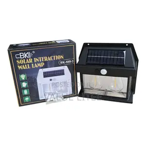 2 Bulb Solar Outdoor Lamp Water Proof