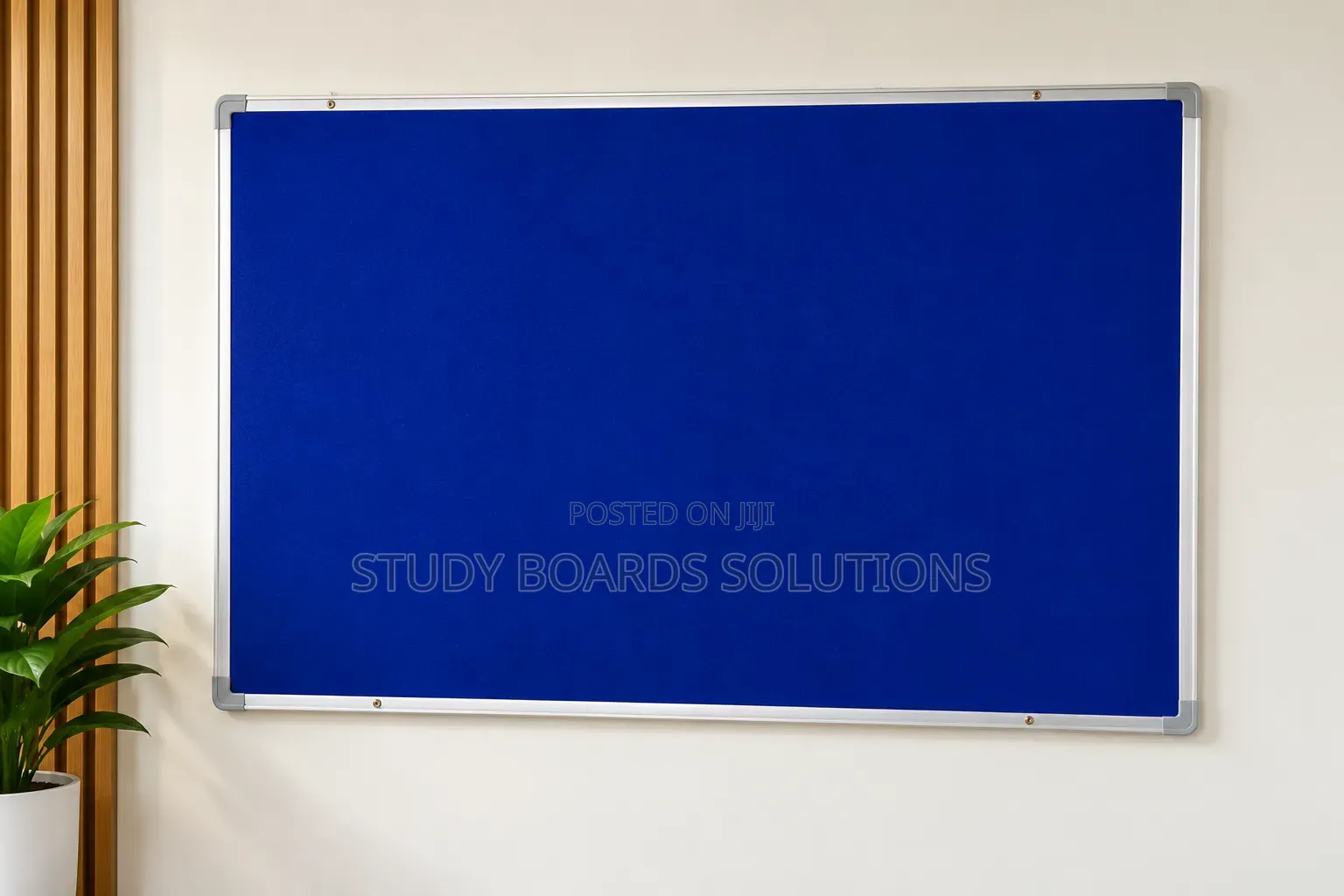 4ft × 3ft Fabric Pin Board – Perfect for Office Notices