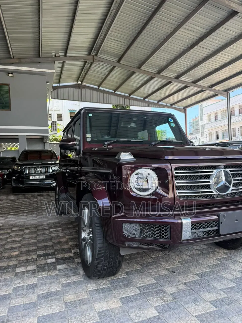 Mercedes-Benz G-Class G 350 d 2021 Maroon