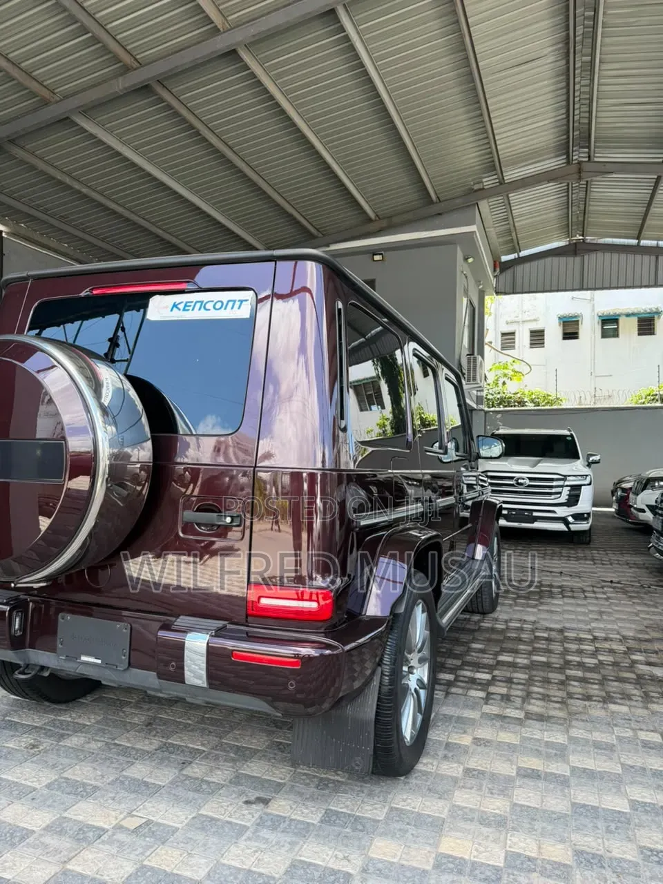 Mercedes-Benz G-Class G 350 d 2021 Maroon