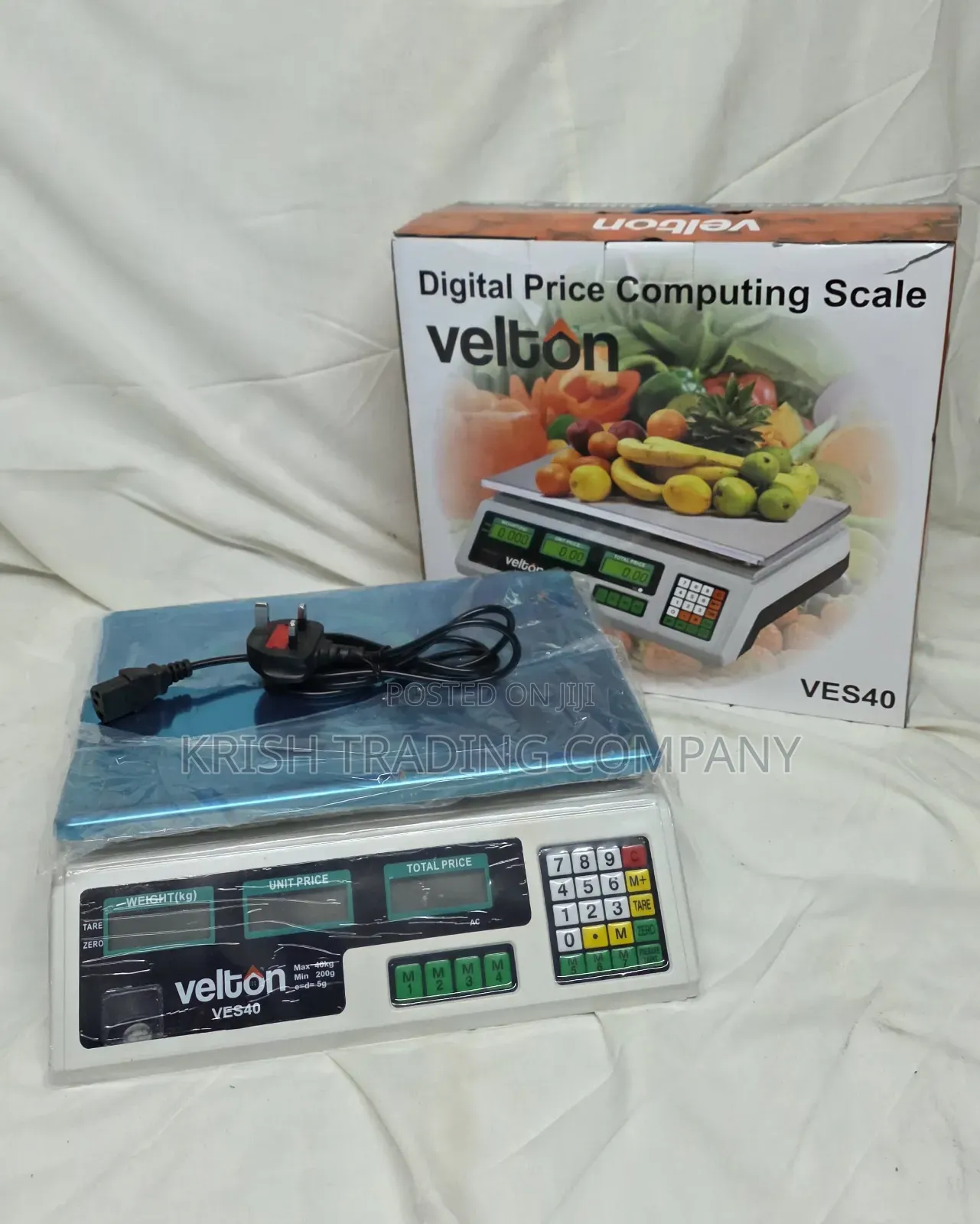 Ves40 - Velton Electronic Scale 40kg (Armless)