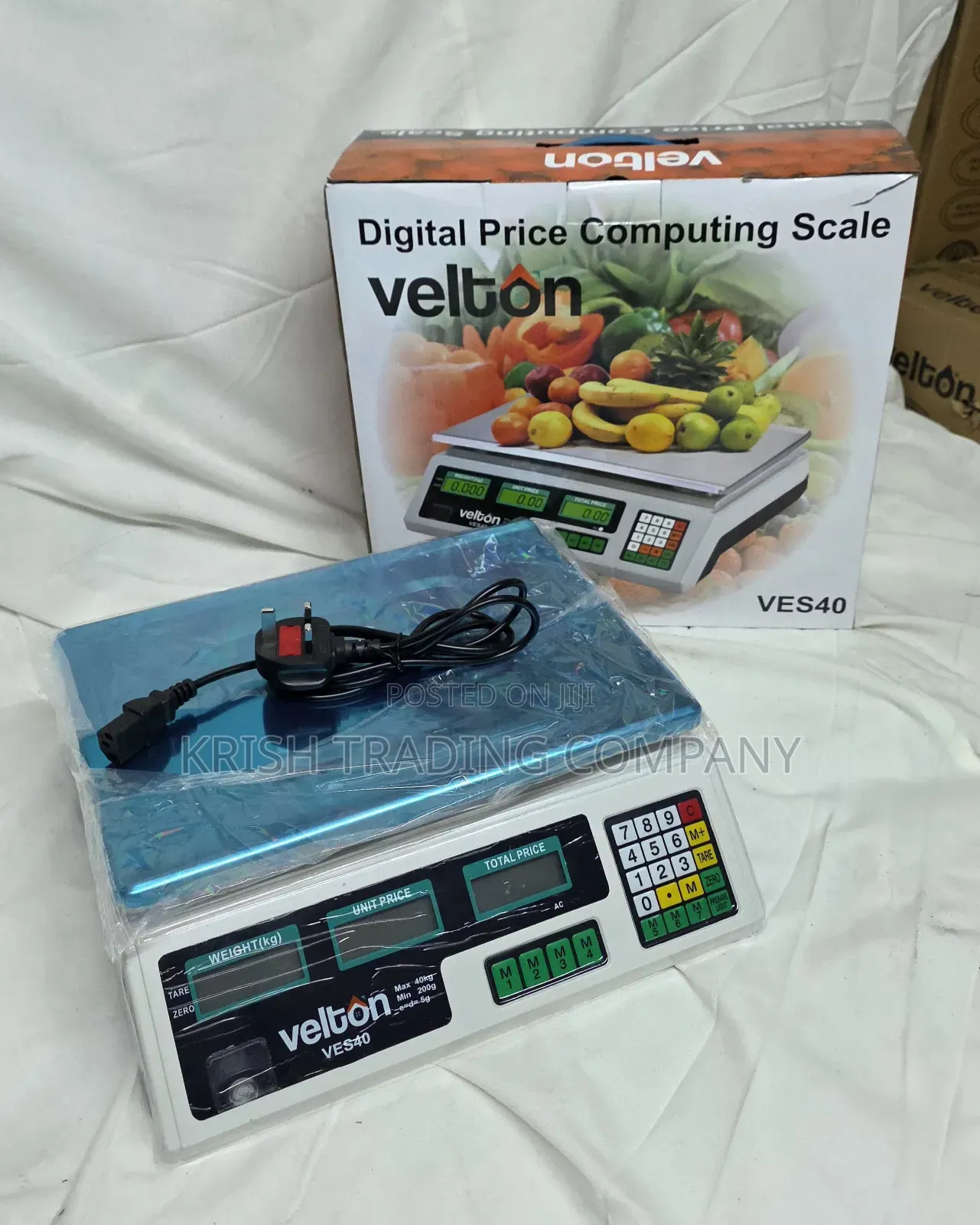 Ves40 - Velton Electronic Scale 40kg (Armless)