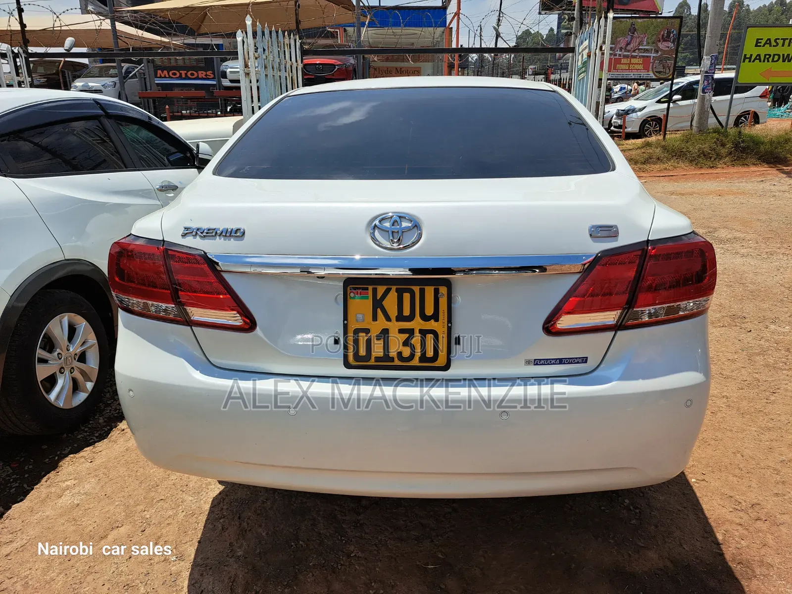 Toyota Premio 2018 White