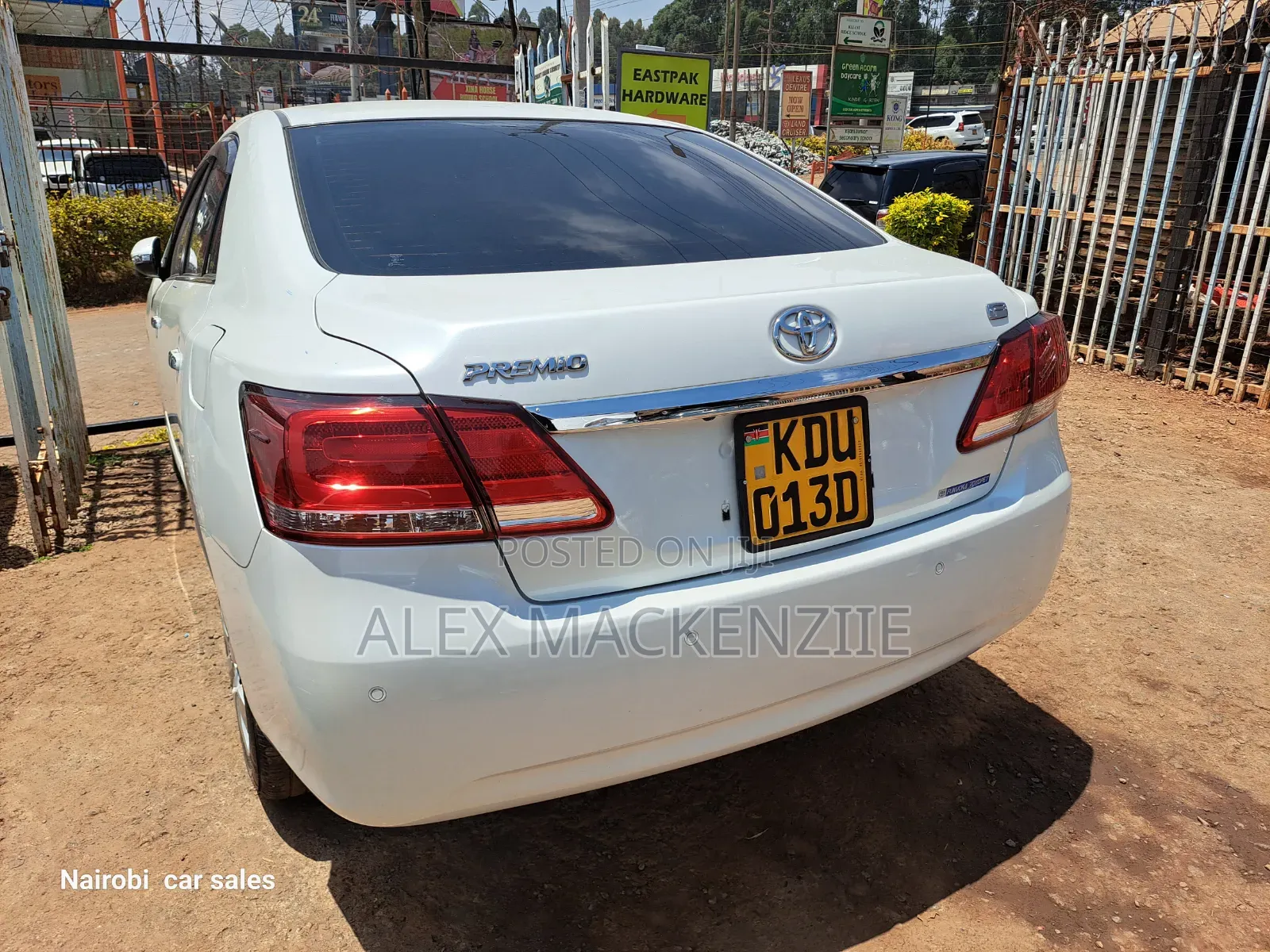 Toyota Premio 2018 White