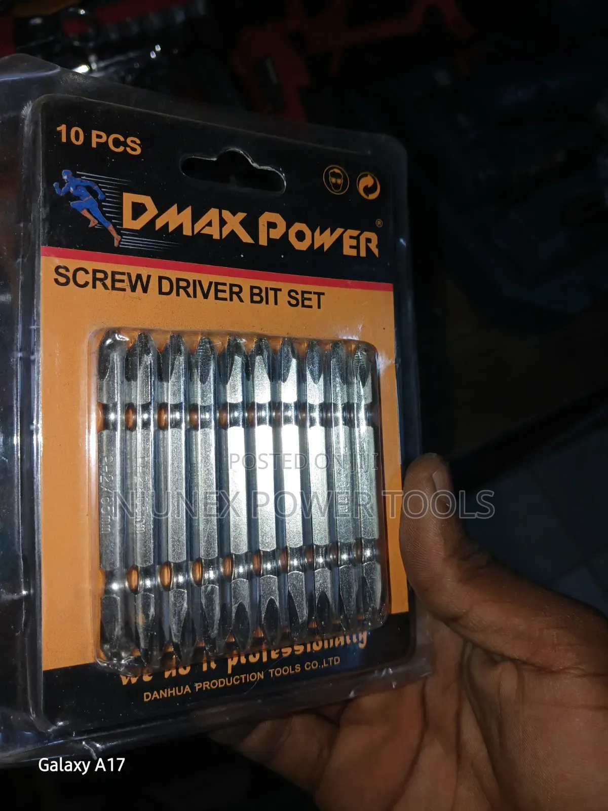 10-Piece Dmax Power Screwdriver Bit Set