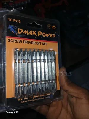 10-Piece Dmax Power Screwdriver Bit Set