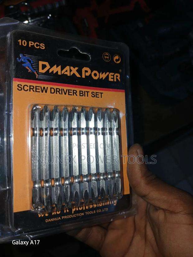 10-Piece Dmax Power Screwdriver Bit Set - main view