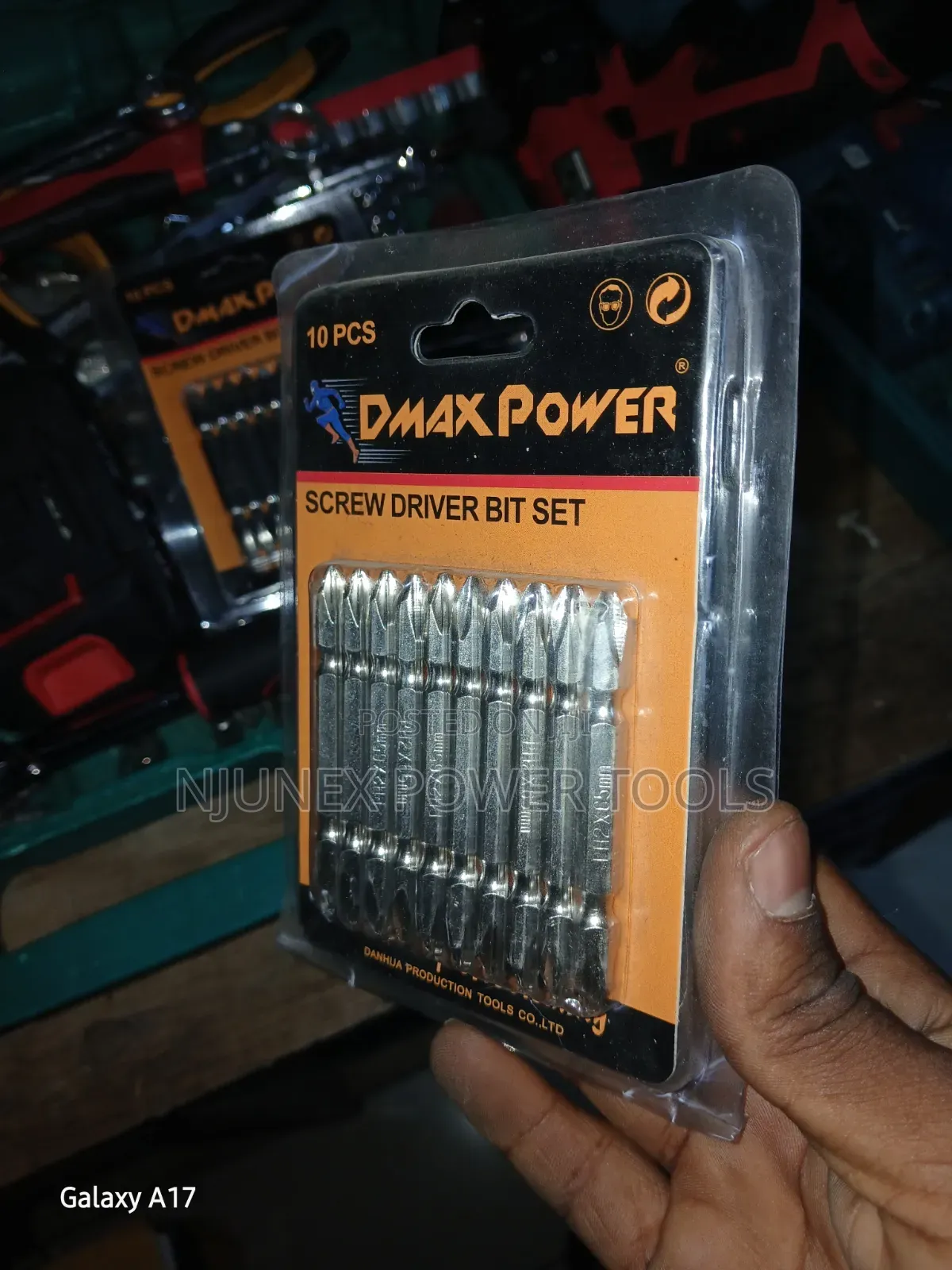10-Piece Dmax Power Screwdriver Bit Set
