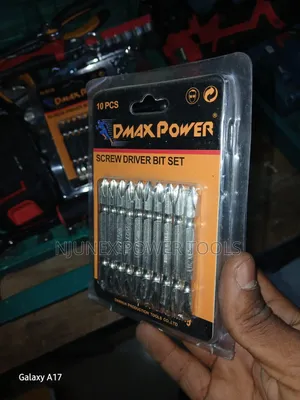 10-Piece Dmax Power Screwdriver Bit Set