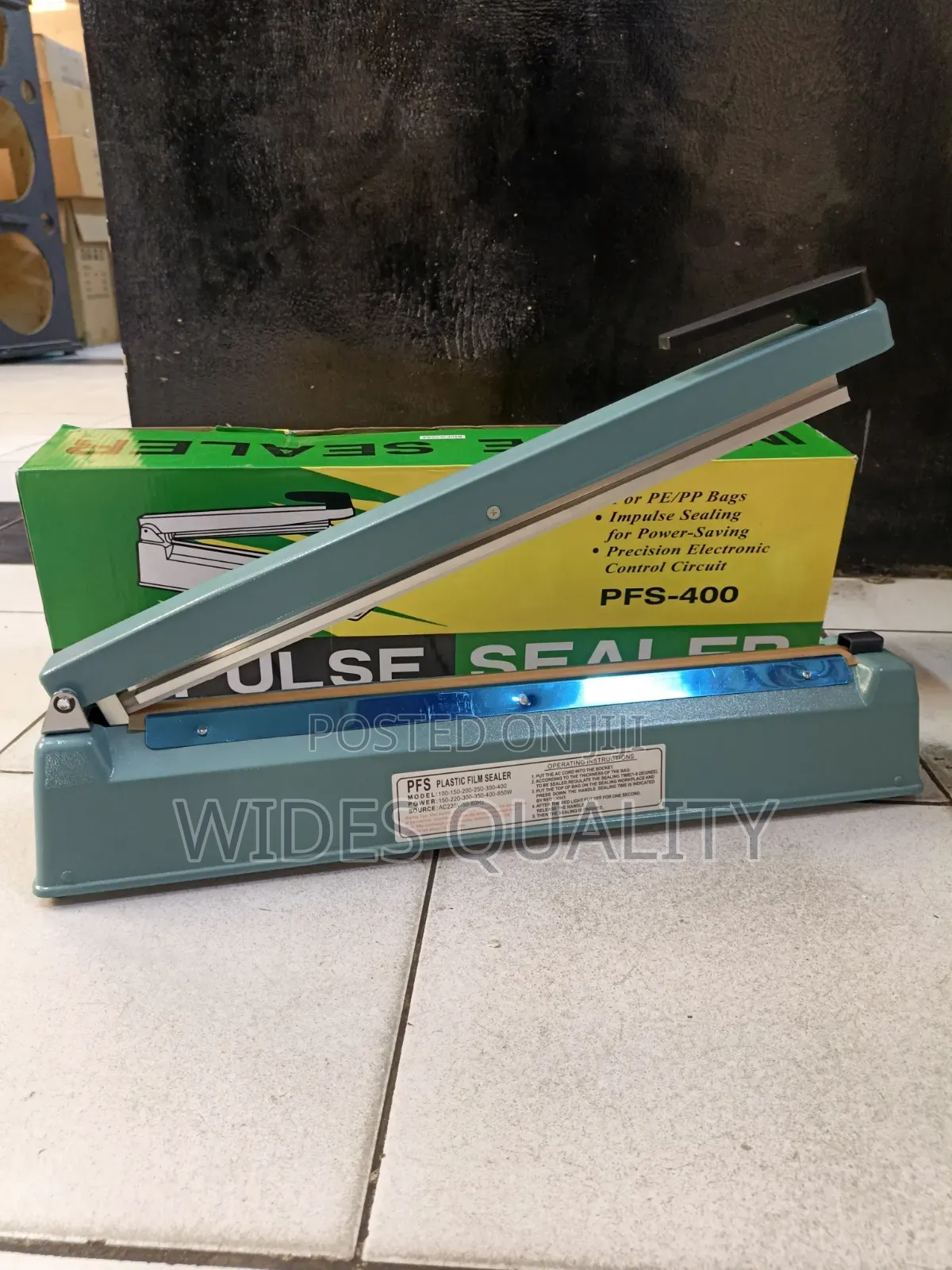 Manual Electric Impulse Heat Sealer 400MM