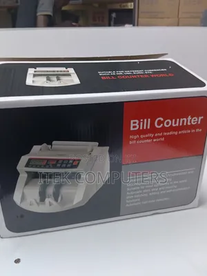 Bill Counting Machine With UV LED Detection and Batch Function Control
