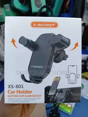 X Scoot XS-801 Car Phone Holder - 360 Degree Rotation.